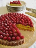 Crostata di lamponi
