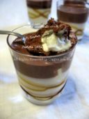 Bicchierini panna cotta e mousse al cioccolato