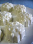 Panna cotta fiocco di neve alla vaniglia