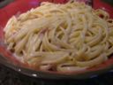 I bucatini alla carbonara con la ricetta semplice