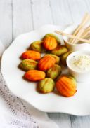 Madeleines salate al pesto