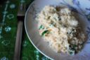 Primi piatti per l'estate: risotto con asparagi, ricotta e arancia