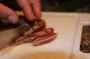 Straccetti di vitello con rucola e pomodorini, un secondo facile