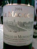 Vino: Brunello di Montalcino Le Macioche