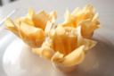 Ricette dolci: cestini di pasta fillo con macedonia