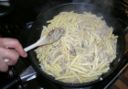 Ricette primi piatti: pasta con il persico