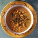 Ricette primi: zuppa di mais al profumo di pepe nero