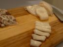 Ricette pesce: anelli di calamari con patate