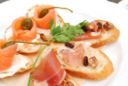 Menu S. Valentino: il canapé rosa