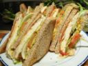 Ricette veloci: il club sandwich di pollo