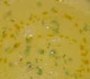 Menù vegetariano: crema di sedano agli aromi