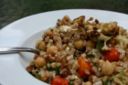 La mia insalata tiepida di farro