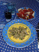 Ricette estive: fave con prosciutto crudo