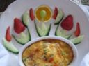 La frittata al forno per un secondo leggero