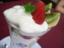 Gelato allo yogurt e frutta con il bimby