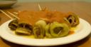 Involtini di melanzane con ricotta alle erbe