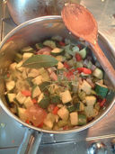 Minestrone di verdure alla genovese