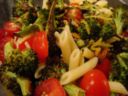 Ricetta primo facile: pasta broccoli e pomodorini freschi