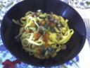 Con gli avanzi del barbecue: la pasta con le verdure