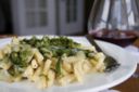 Primi: la pasta porcini e zucchine