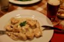 Ricetta facile secondo: petto di pollo alla panna e pancetta