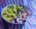 Insalata di polpo, patate e mele