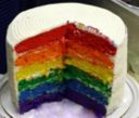 Un dolce di primavera: la torta arcobaleno