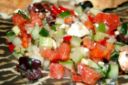 Ricetta facile contorno: verdure con feta e menta