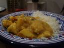 Ricetta facile secondo: vitello al curry