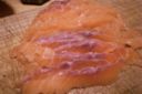 Ricetta delle orecchiette di grano arso con salmone e birra