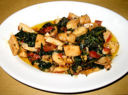 Ricetta facile: seppie saltate con verdure