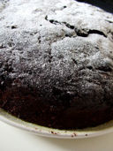 Torta al cacao, cannella e arancio