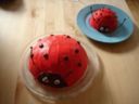 Torte particolari serie 2: ricetta della torta a coccinella