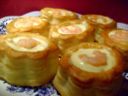 Ricette antipasti: vol au vent ripieni ai gamberi