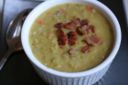 Ricetta facile: zuppa di piselli e formaggio