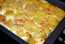 Una ricetta genuina: il tortino di patate, prosciutto e squacquerone