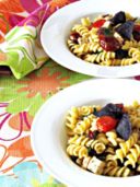 Pasta fredda in insalata greca