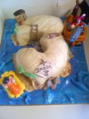 Decorazioni torta Jake e i pirati in pasta di zucchero