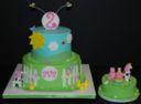 Torte di compleanno a piani