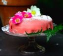 Torta con i fiori