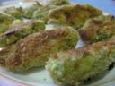 Fiori di zucca ripieni al forno