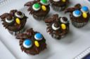 Dolcetti di Halloween: i gufi al cioccolato
