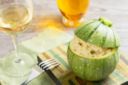 Zucchine ripiene di riso