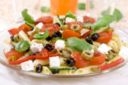 Pasta fredda in insalata greca