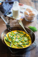 Frittata asparagi e cipollotto