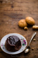 Budino al cioccolato e amaretti /al vapore)– Chocolate pudding and amaretti -