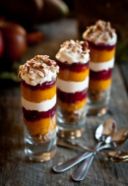 Ricette di Halloween con zucca, il parfait di mirtilli e zenzero