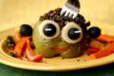 Idee Halloween per il menu, i peperoni ripieni senza glutine detti mostrini