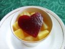 Ricette veloci San Valentino, macedonia con ananas e cotognata