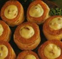 Vol au vent alla crema di formaggio e tartufo, antipasto facile e chic